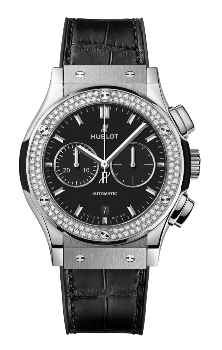 Hublot Classic Fusion Chronograph Diamond Men's Watch photo 1