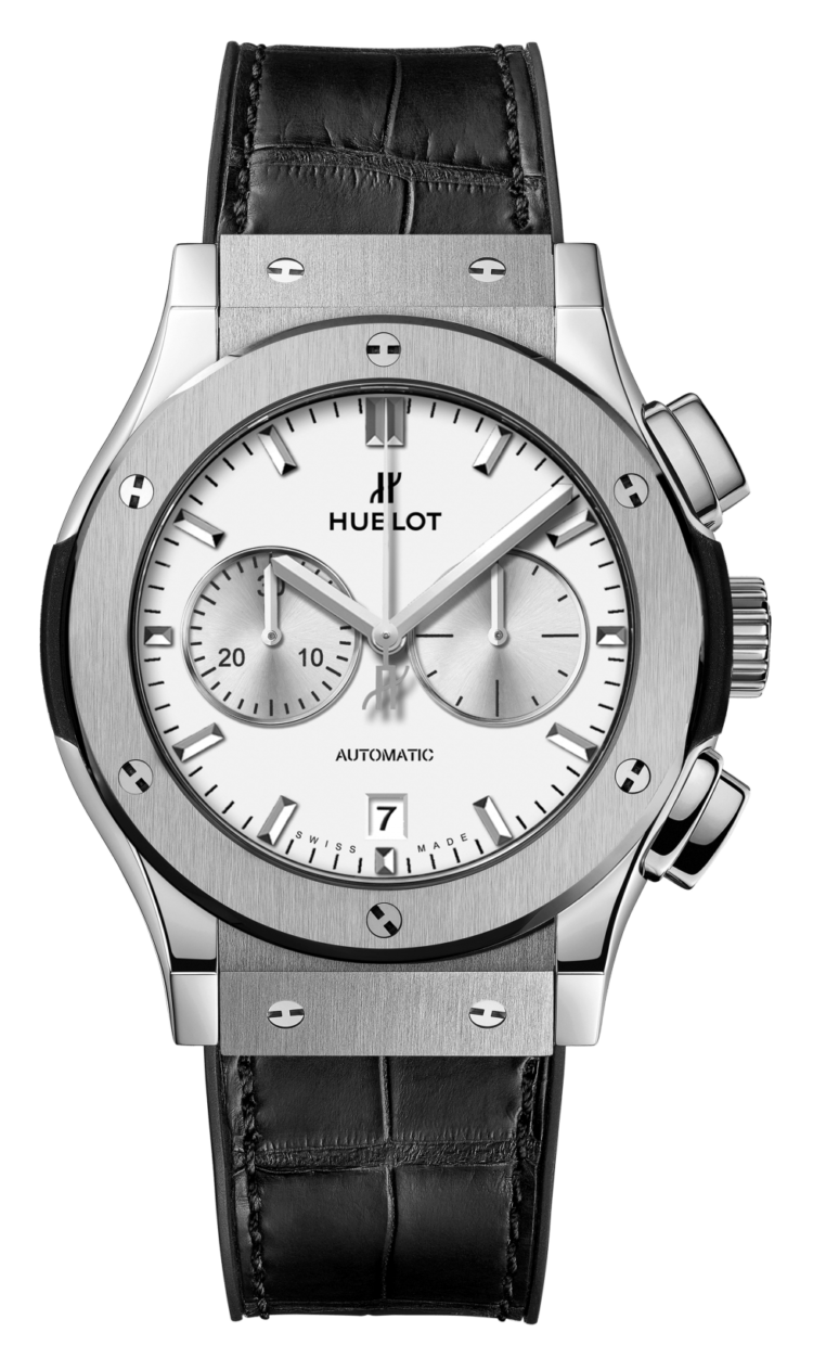 Hublot Classic Fusion Chronograph Titanium Opalin Men's Watch photo 1