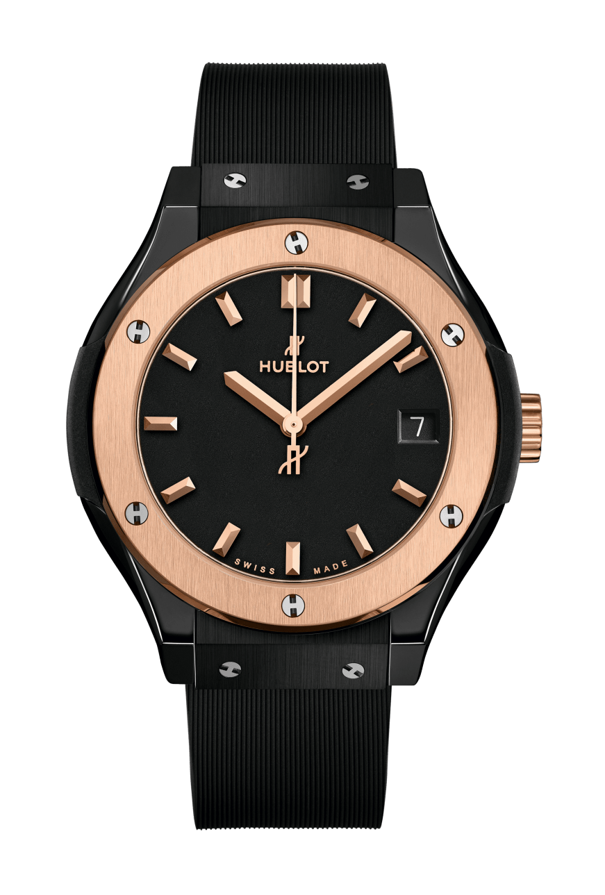 Hublot Classic Fusion Ceramic King Gold Ladies Watch buy at a great ...