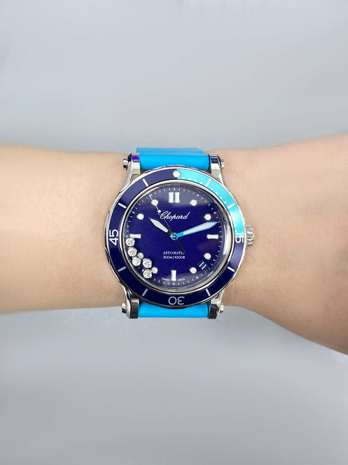 Chopard Happy Ocean 40mm Blue Automatic Ladies Watch