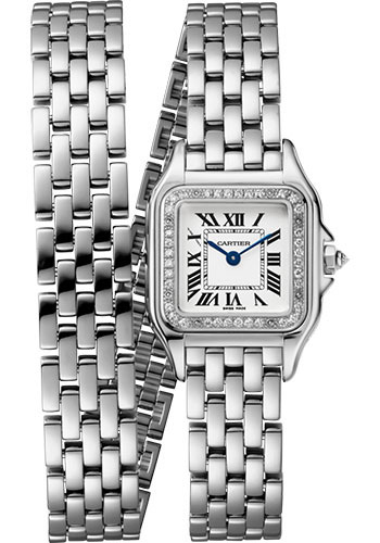 cartier panthere watch white gold