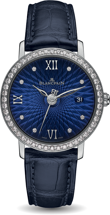 Blancpain diamond clearance watch