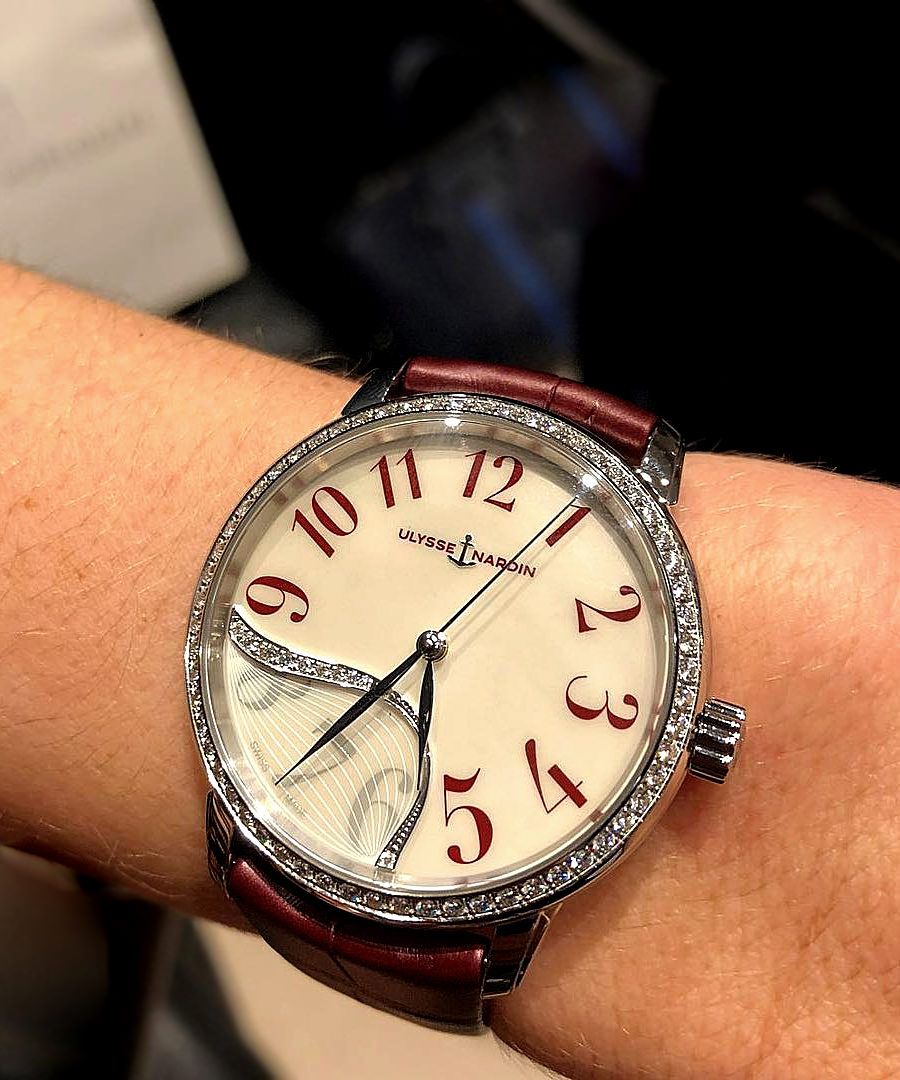 Ulysse Nardin Classico Jade 34mm Ladies Watch