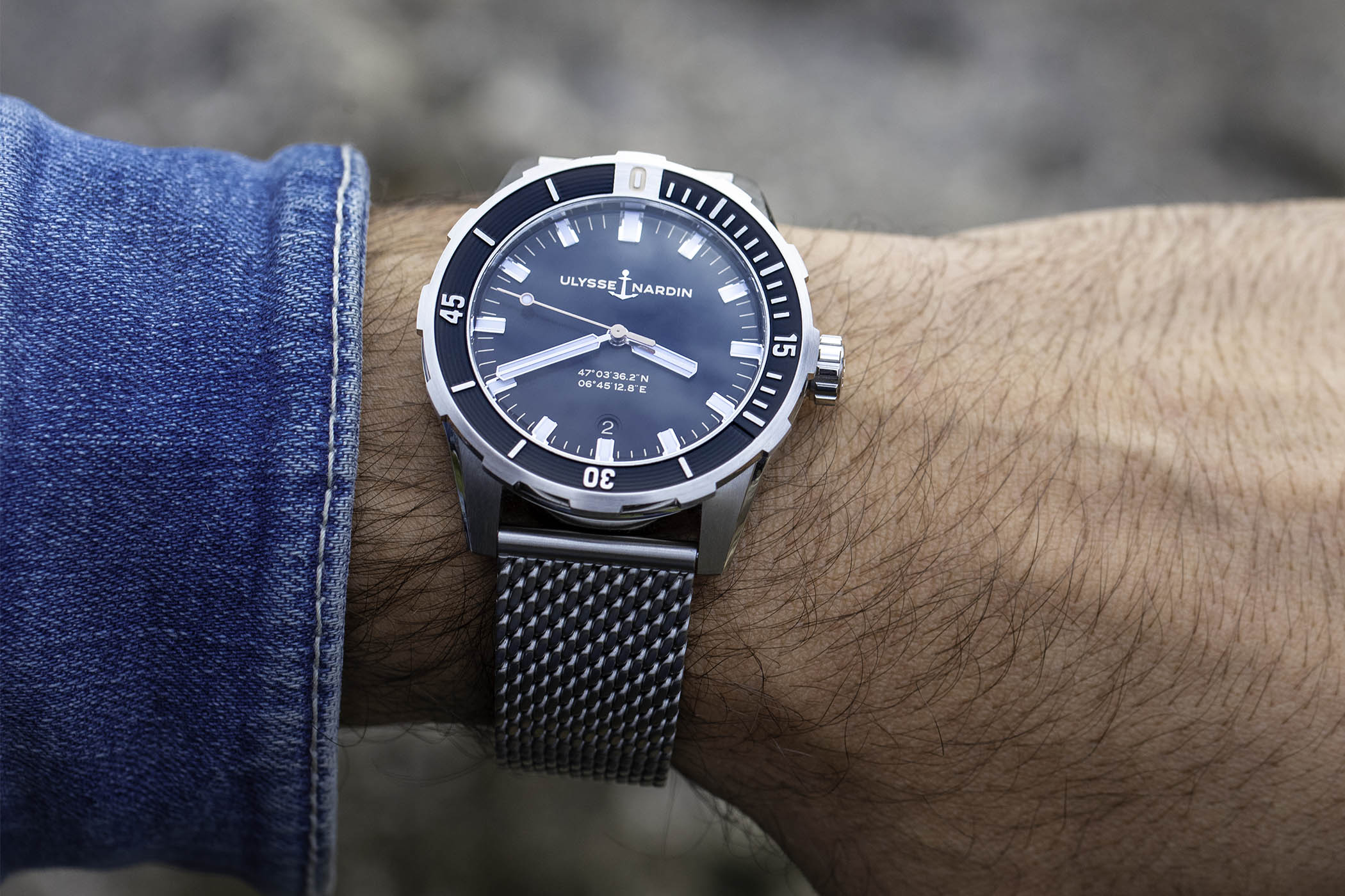 Ulysse Nardin Diver 42mm Mesh Stainless Steel Men’s Watch