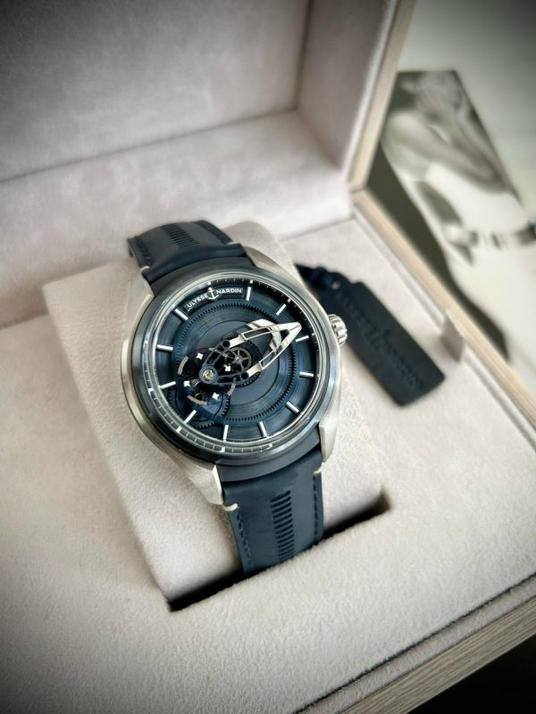 Ulysse Nardin Freak X 43mm Titanium Blue Leather Men's Watch
