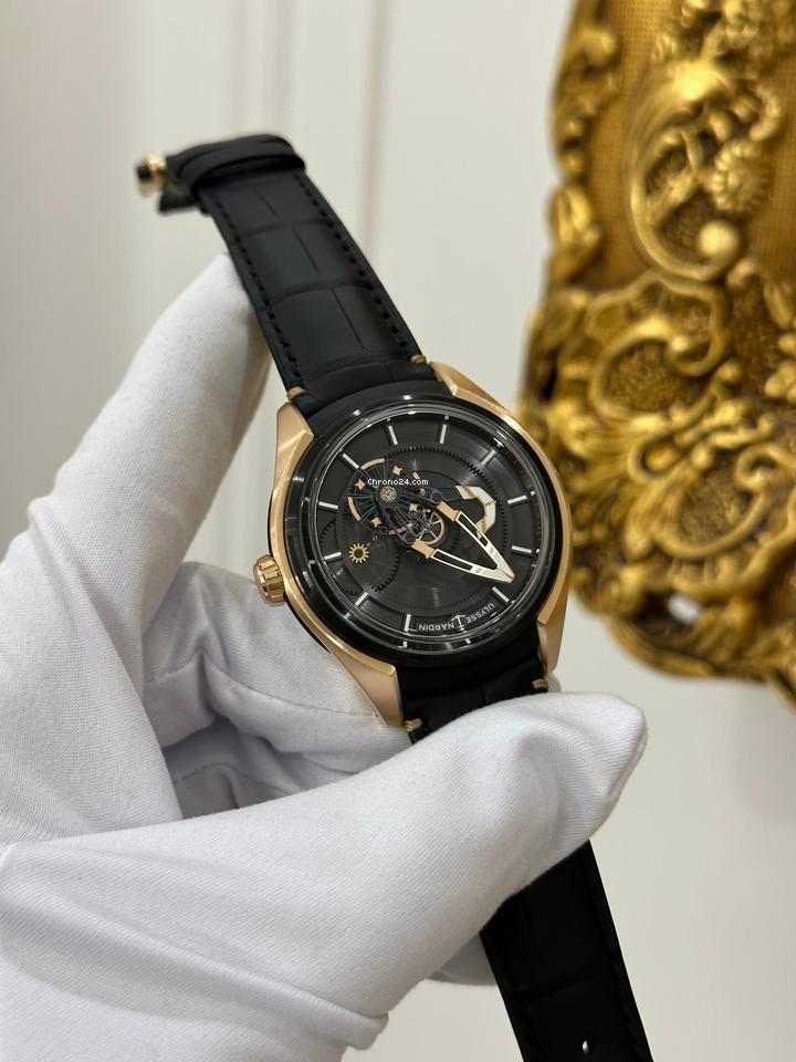 Ulysse Nardin Freak X Rose Gold 43mm Black Alligator Men's Watch