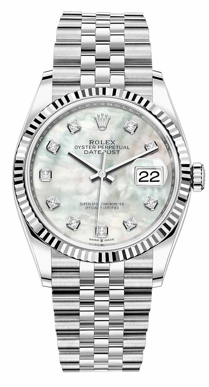 rolex mother of pearl dial