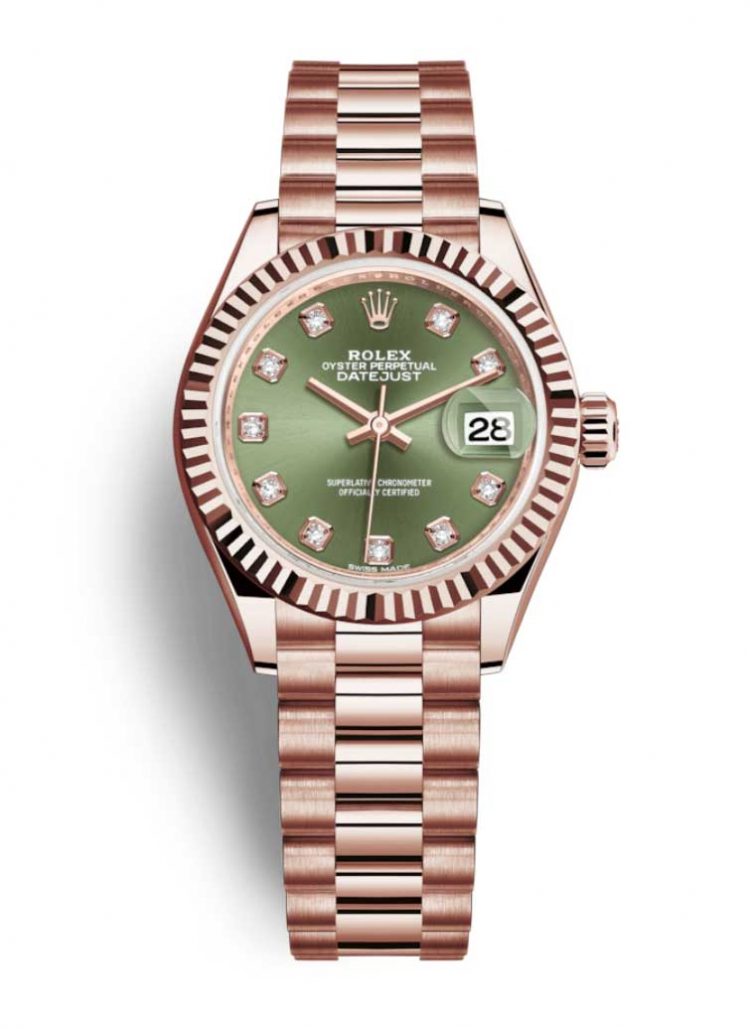 Rolex Datejust Rose Gold 28mm Watch photo 1