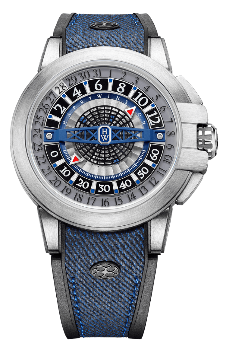 Harry Winston Project Z12 Zalium Denim Limited Edition Men's Watch photo 1