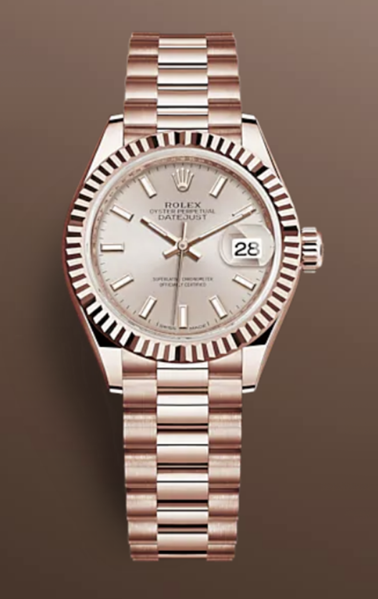 Rolex Lady-Datejust Rose Gold 28mm Watch photo 1