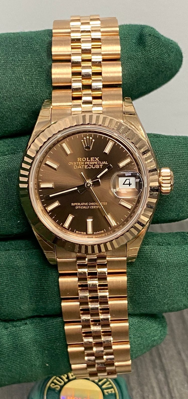 Rolex Lady-Datejust Rose Gold 28mm Watch photo 1