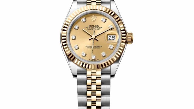 Rolex Lady-Datejust Yellow Gold, Steel & Diamond 28mm Watch photo 1