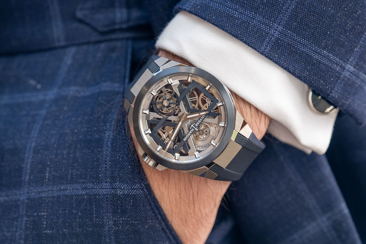 Ulysse Nardin Blast Tourbillon 45mm Rose Gold Black Alligator Men’s Watch