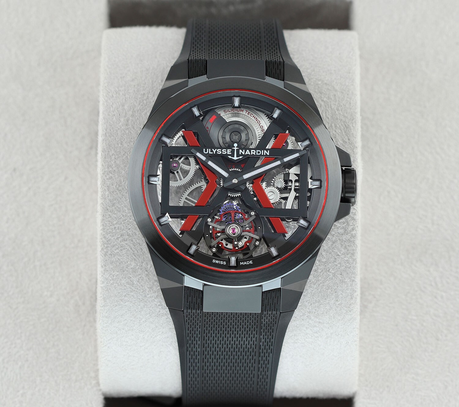 Ulysse Nardin Blast Tourbillon 45mm Titanium Ceramic Black Rubber Men’s Watch