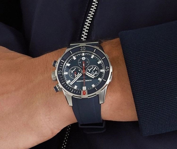 Ulysse Nardin, Diver, Diver Chronograph 44, 1503-170-3/93, LuxWatch.ua