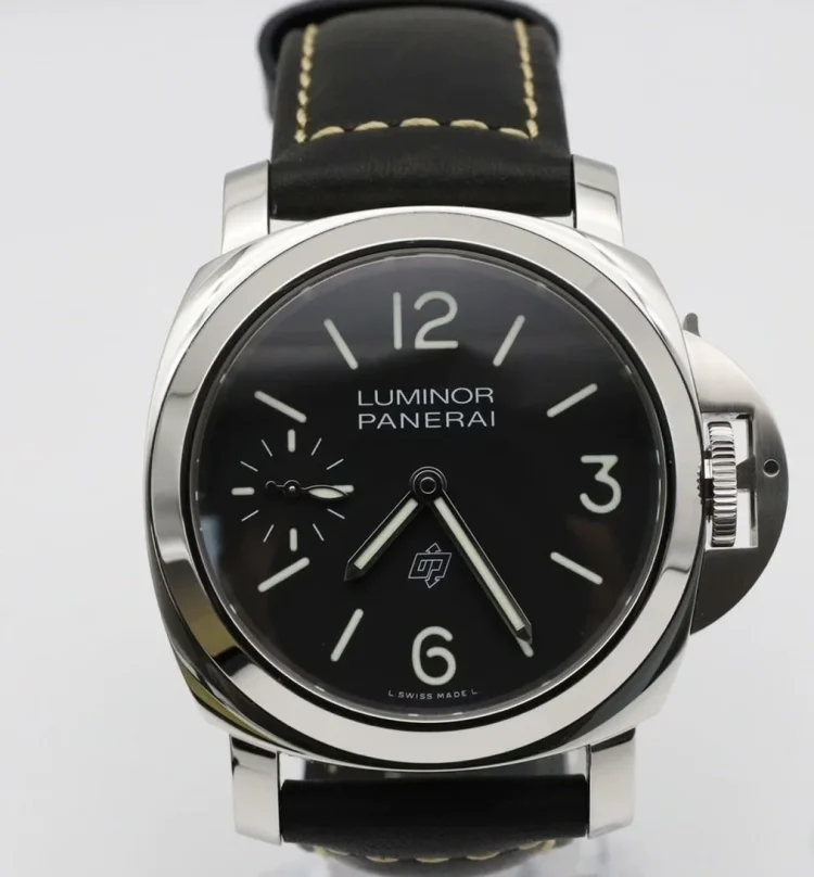 Panerai Luminor Logo 44mm Black Calfskin Men's Watch photo 1