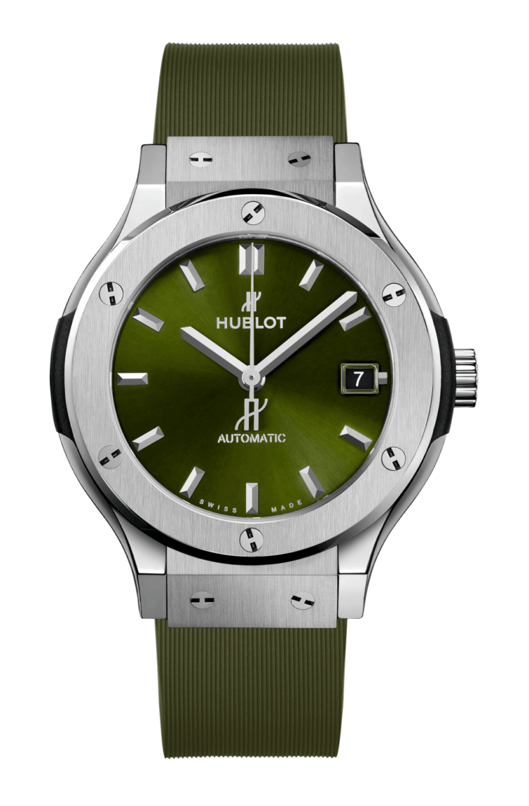 Hublot Classic Fusion Titanium Green 38mm Men's Watch photo 1