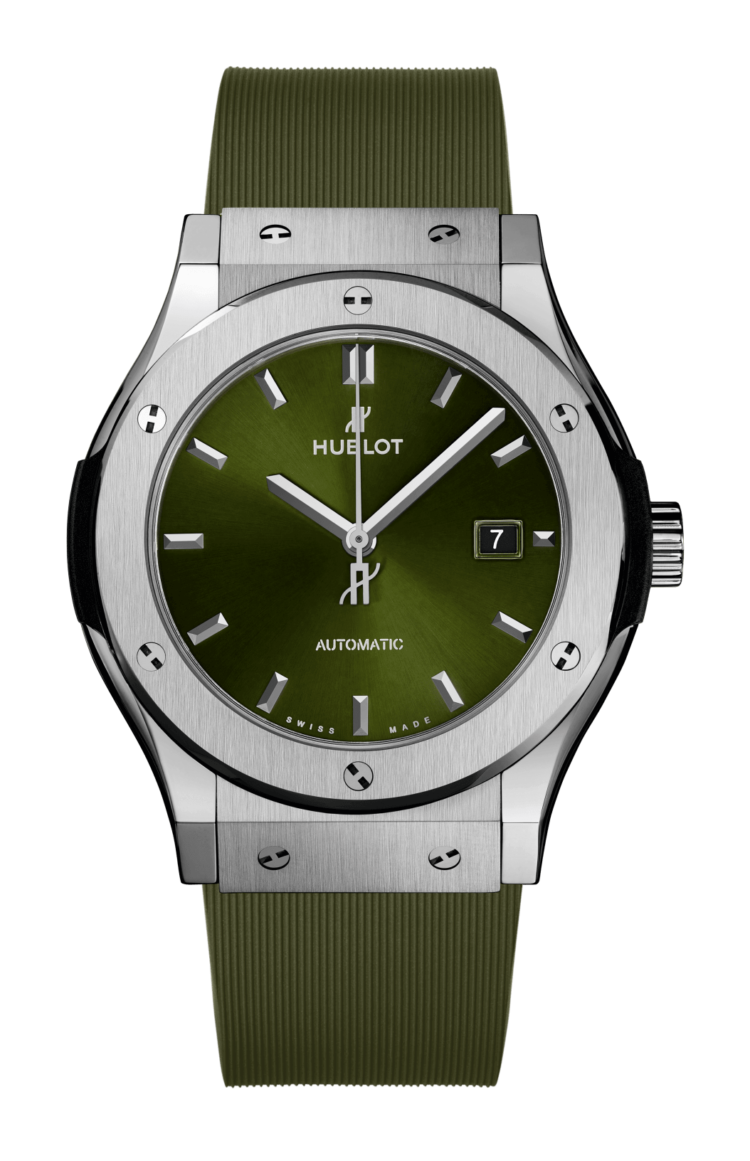 Hublot Classic Fusion Titanium Green 42mm Men's Watch photo 1