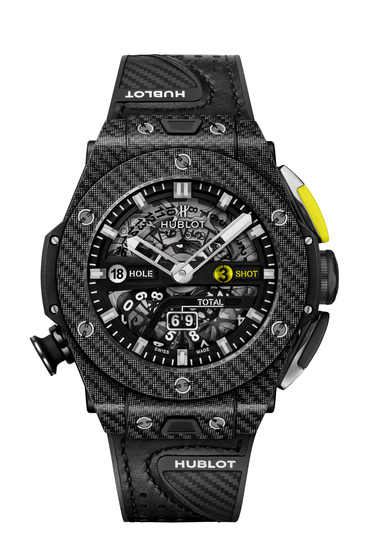 Hublot Big Bang Unico Golf Black Carbon Men's Watch photo 1 Hublot Big Bang Unico Golf Black Carbon Men's Watch photo 1