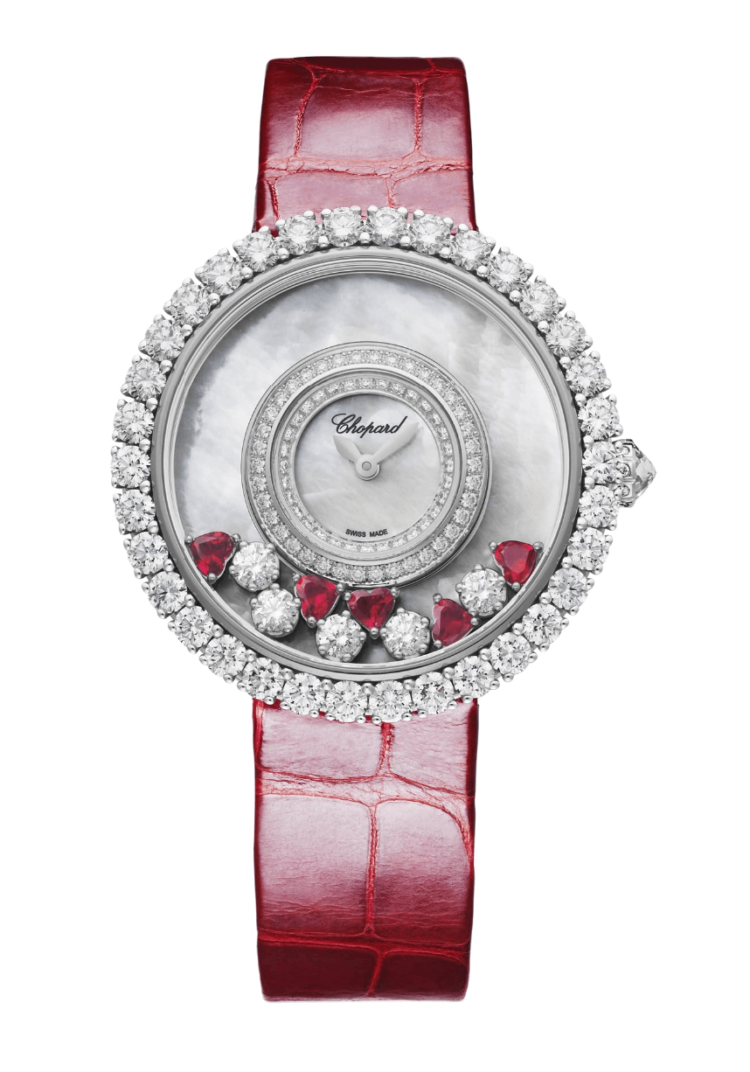 Chopard Happy Diamonds Joaillerie Red Ruby Ladies Watch photo 1