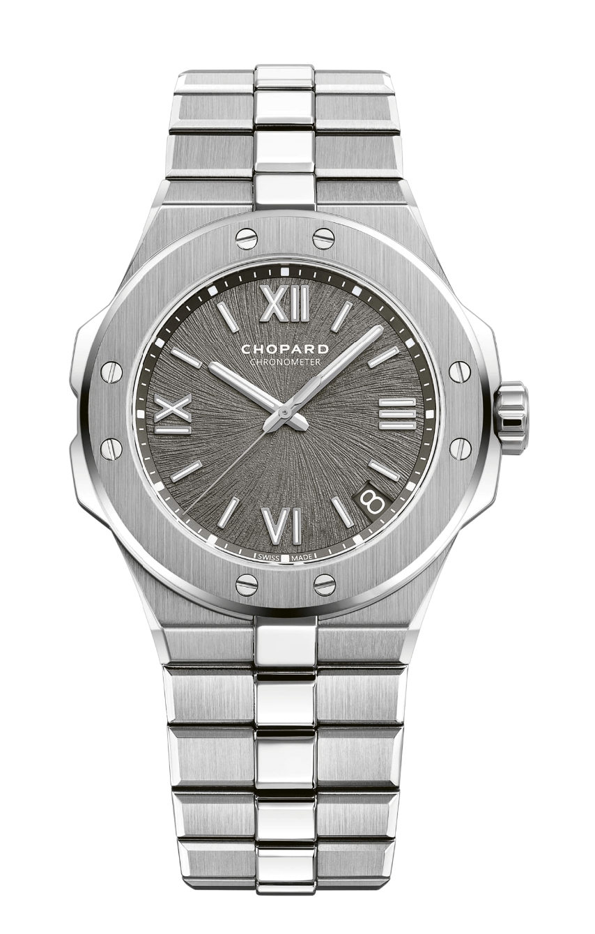 Chopard Alpine Eagle Large 41mm Stainless Steel Grey Men's Watch - buy at a  great price in Catalogue of luxury wristwatches Swiss Watches Inc.