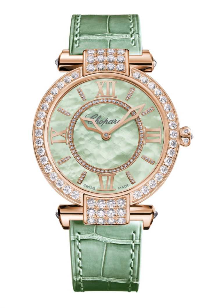 Chopard Imperiale Joaillerie Green Mother-of-Pearl Ladies Watch photo 1