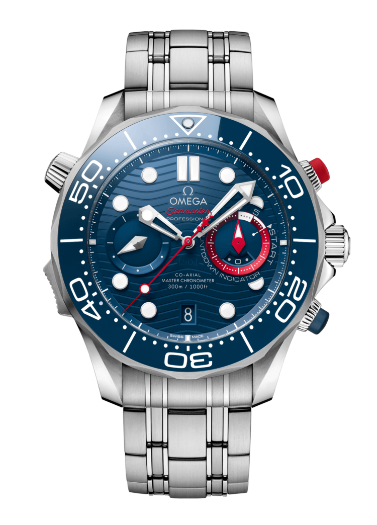 Omega Seamaster Diver 300 Co-Axial Master Chronometer America's Cup Chronograph Men's Watch photo 1