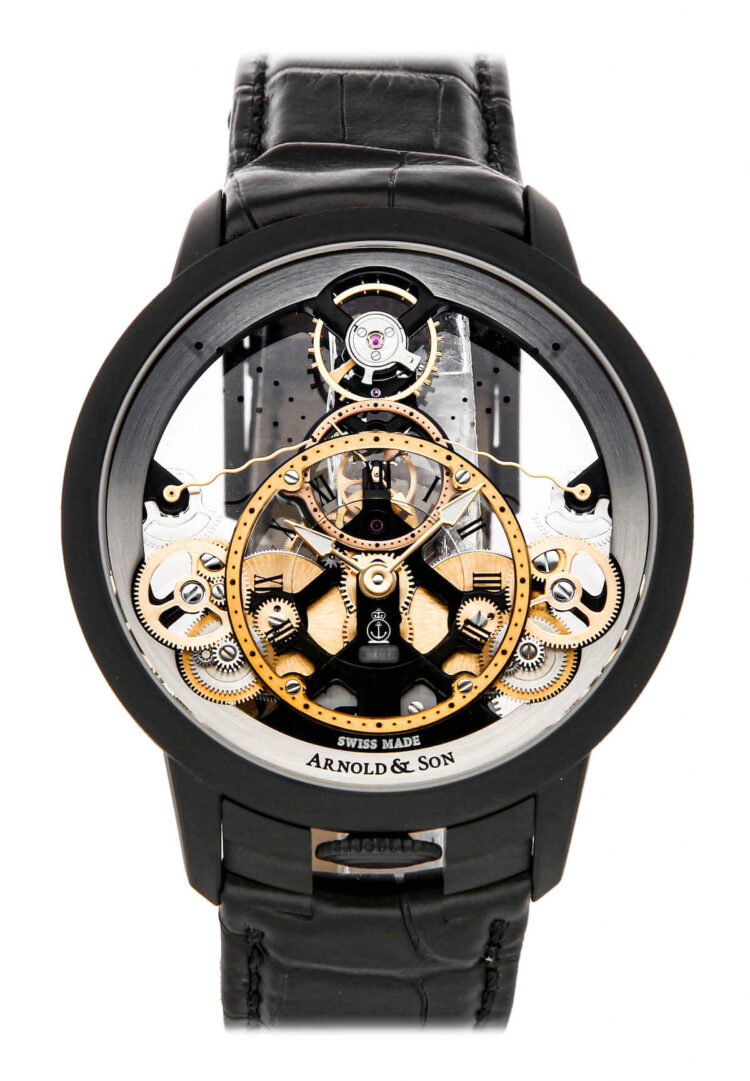 Arnold & Son Time Pyramid Black Limited Edition Men's Watch photo 1