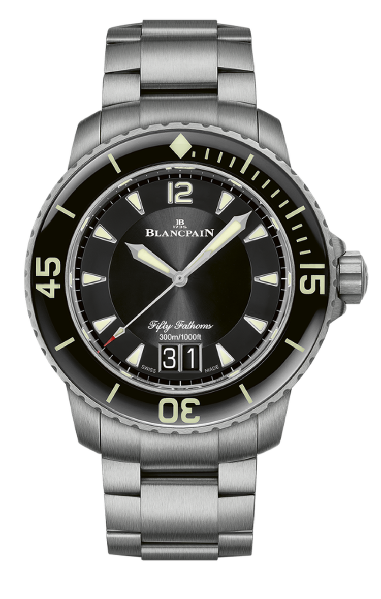 Blancpain Fifty Fathoms Grande Date Titanium Men's Watch photo 1