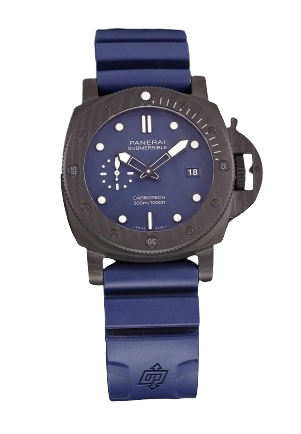 Panerai Submersible QuarantaQuattro Carbotech Blu Abisso Men’s Watch PAM01232