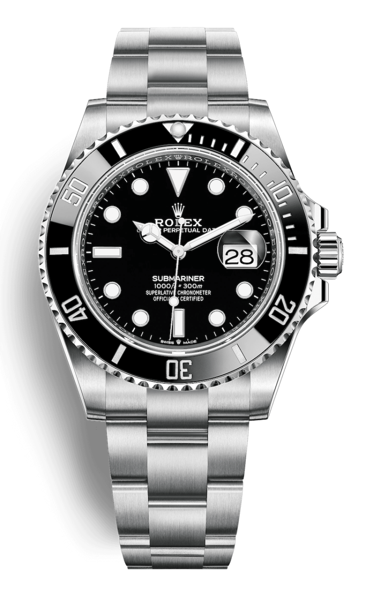 Rolex Submariner Date Black Ceramic Oystersteel Men's Watch photo 1