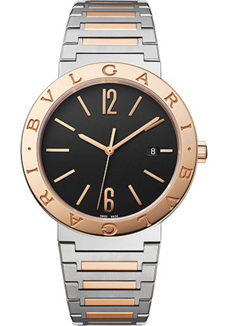 Bvlgari Solotempo Rose Gold & Stainless Steel Men's Watch photo 1