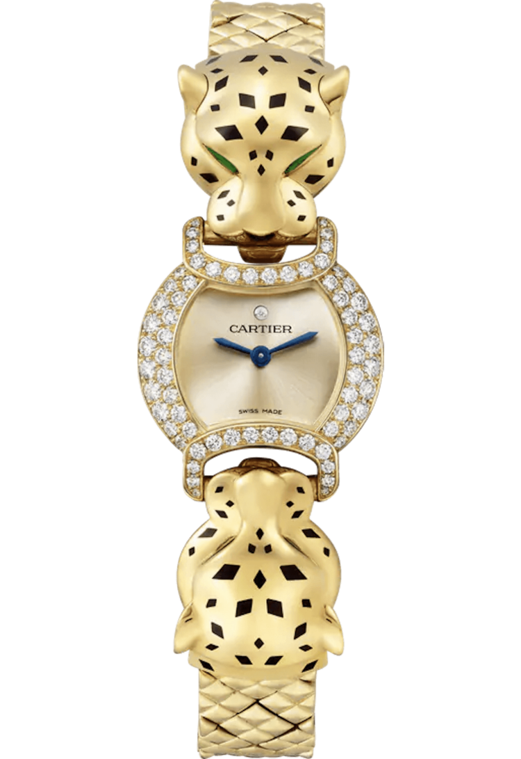 Cartier La Panthere de Cartier Yellow Gold Diamond Ladies Watch photo 1