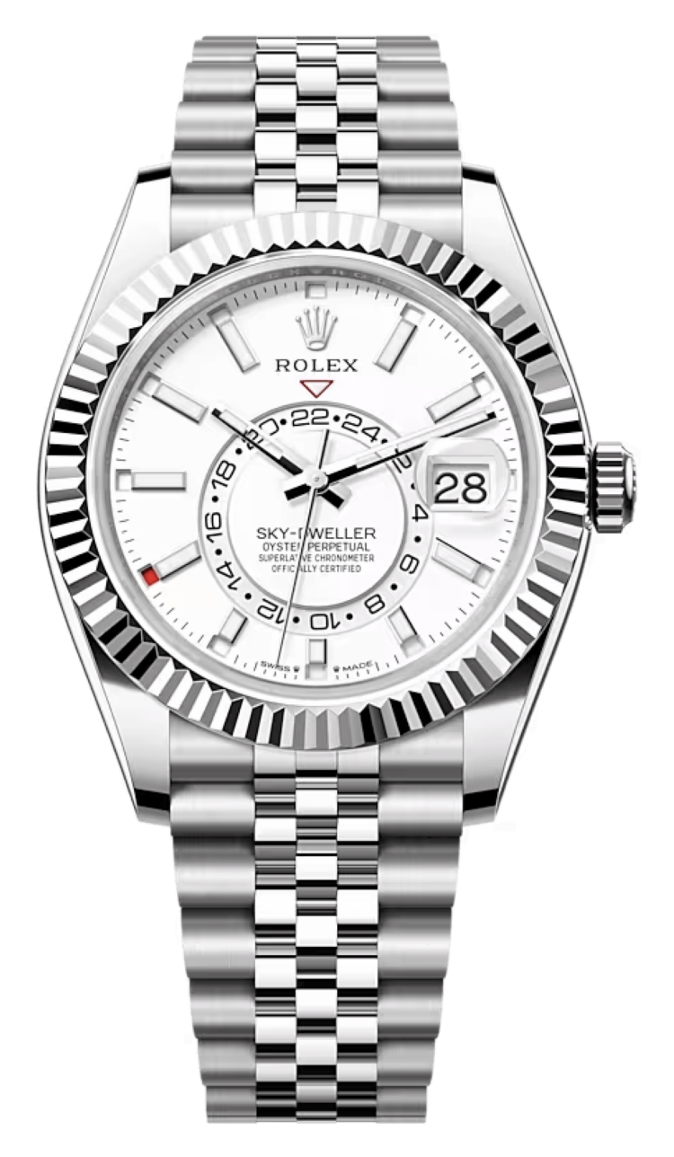 Rolex Sky-Dweller White Rolesor Intense White Jubilee Men's Watch photo 1