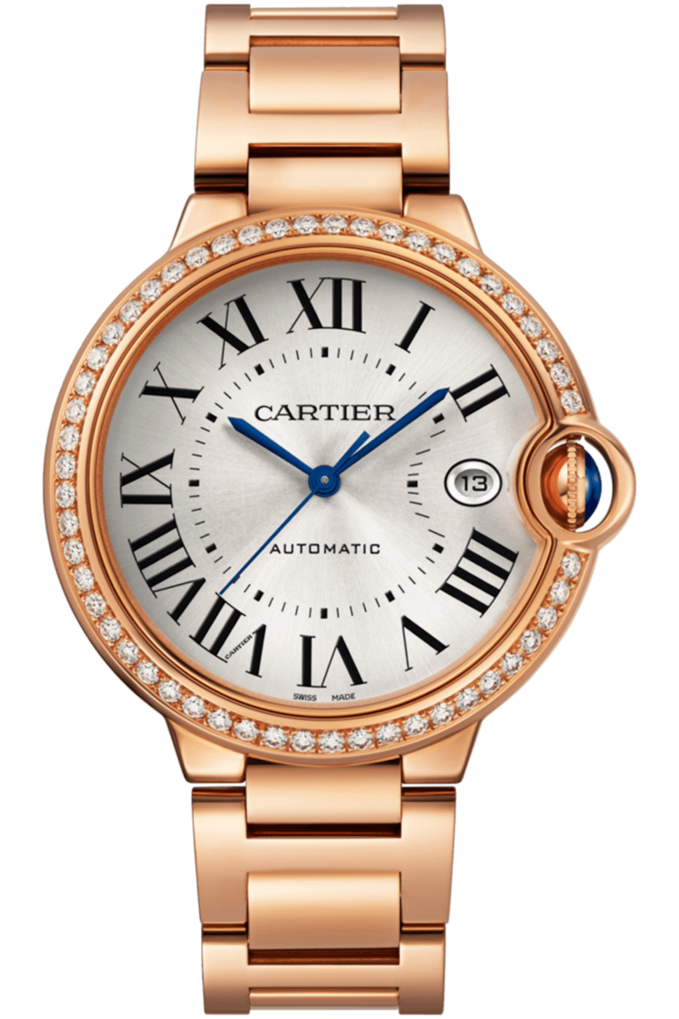 Cartier Ballon Bleu de Cartier 40mm Rose Gold Diamond Men's Watch photo 1