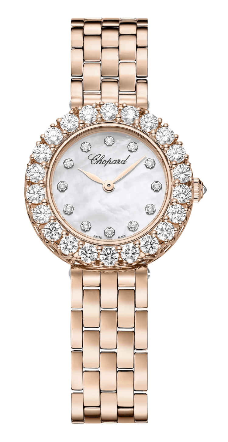 Chopard L'Heure du Diamant 26mm Ethical Rose Gold Diamond Ladies Watch photo 1