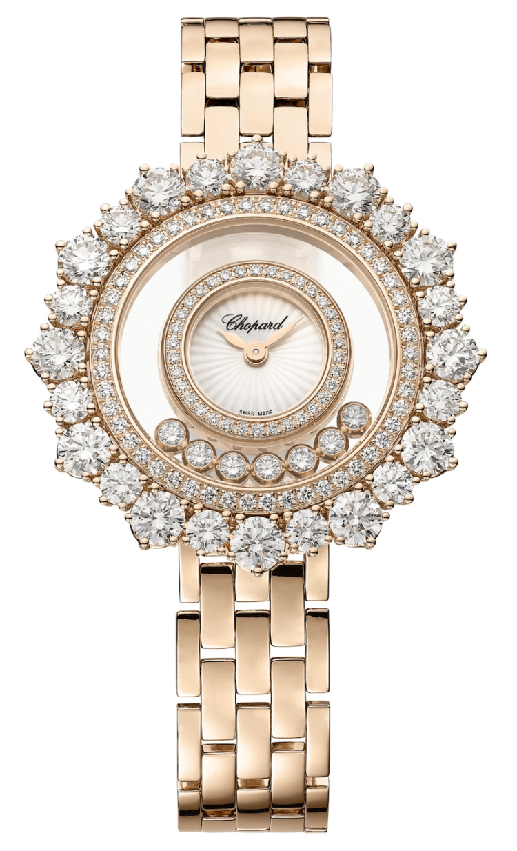 Chopard Happy Diamonds Joaillerie 36mm Ethical Rose Gold Ladies Watch photo 1