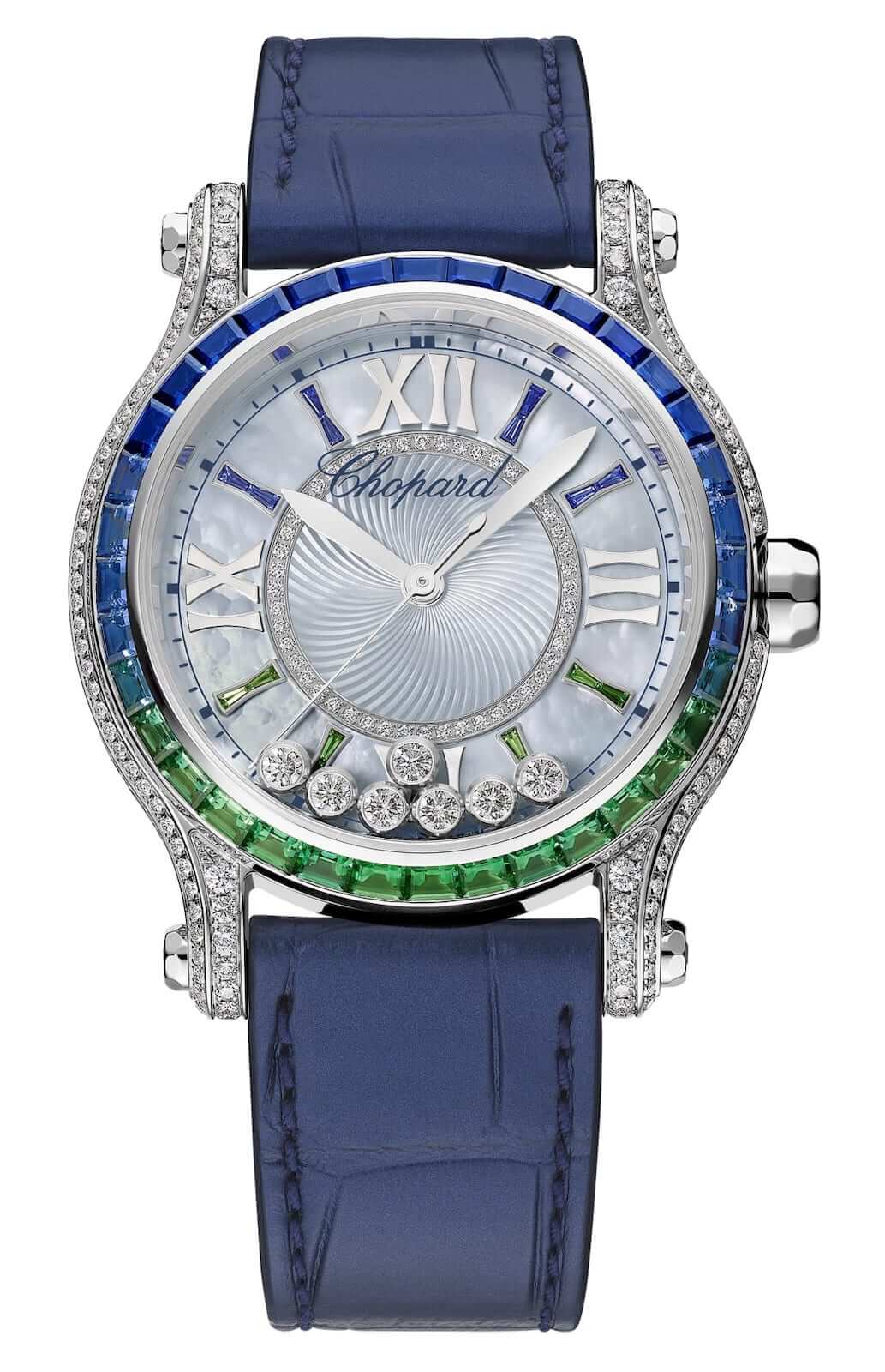 Chopard Happy Sport Square Floating Diamonds Ladies Watch - Boca Pawn |  Boca Raton Pawn