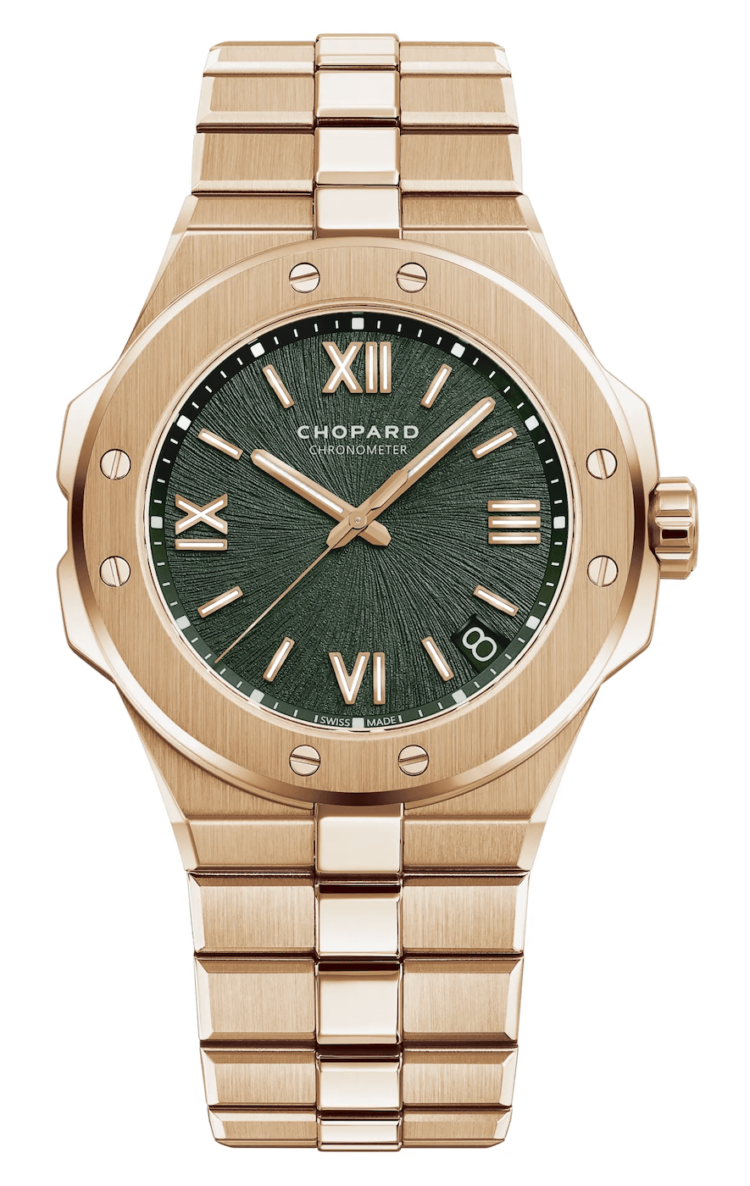 Chopard Alpine Eagle 41 Pine Green Ethical Rose Gold Men's Watch photo 1