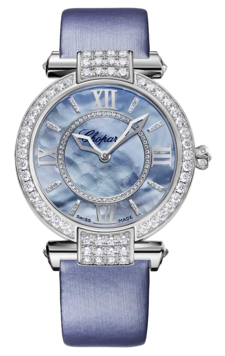 Chopard Imperiale Joaillerie White Gold Diamond Blue Mother of Pearl Ladies Watch photo 1