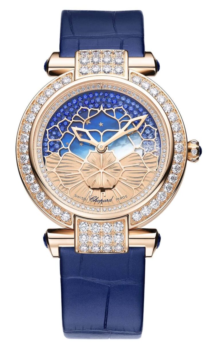 Chopard Imperiale Day & Night Rose Gold Diamond Sapphire Limited Edition Ladies Watch photo 1