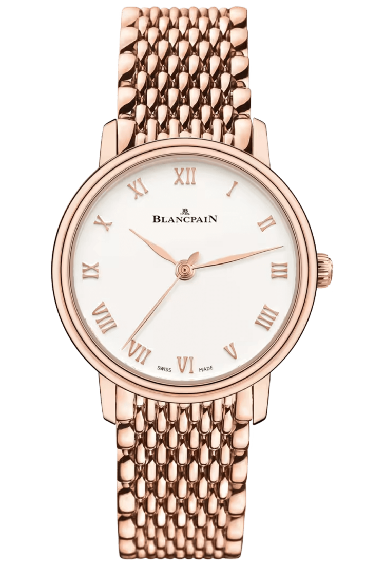 Blancpain Villeret Ultraplate Mille Mailles Red Gold Ladies Watch photo 1