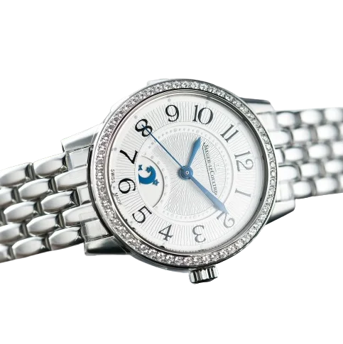 Jaeger-LeCoultre Rendez-Vous Classic Night & Day Silver Diamond Ladies Watch