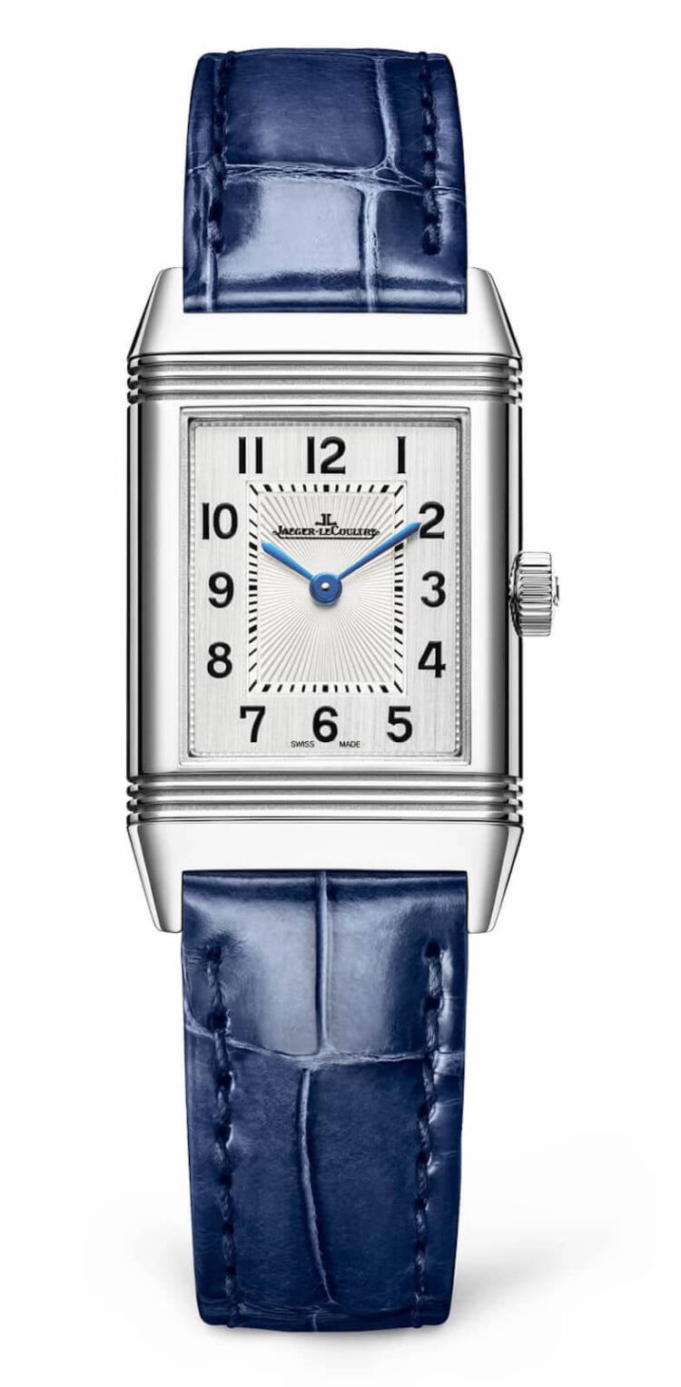 Jaeger-LeCoultre Reverso Classic Small Monoface Blue Alligator Ladies Watch photo 1