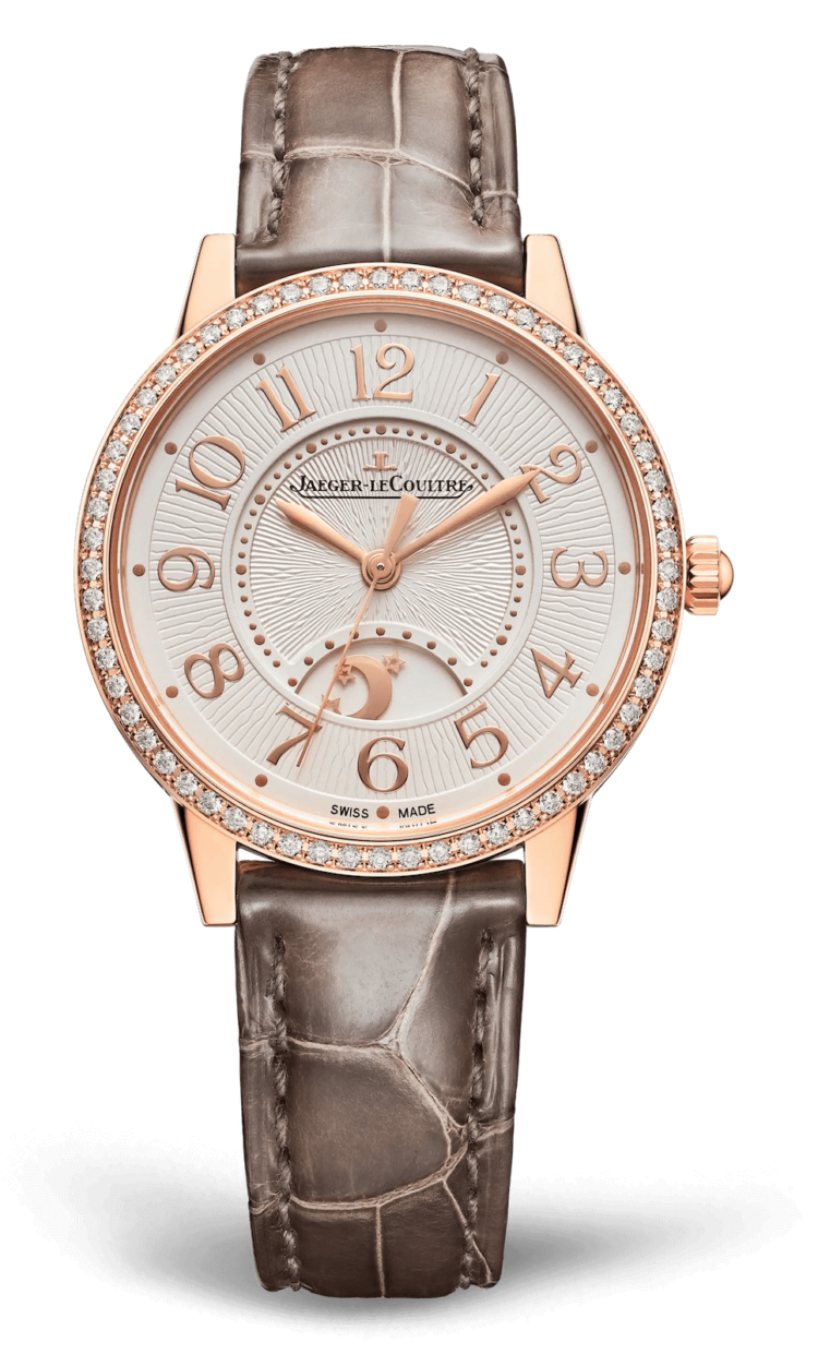 Jaeger-LeCoultre Rendez-Vous Classic Night & Day Pink Gold Diamond Taupe Alligator Ladies Watch photo 1