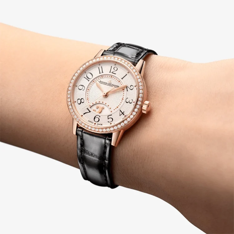 Jaeger-LeCoultre Rendez-Vous Classic Night & Day Rose Gold Diamond Alligator Ladies Watch photo 1