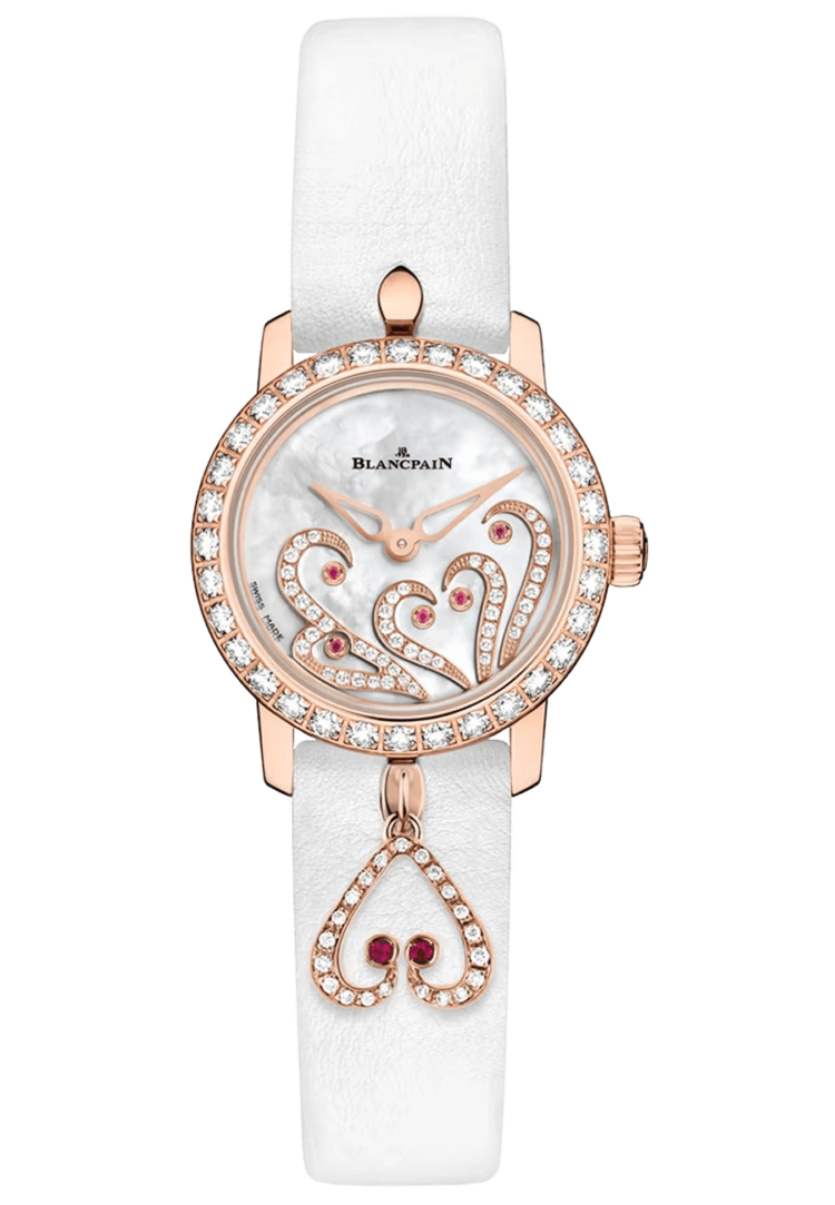 Blancpain Ladybird Ultraplate Red Gold Mother of Pearl Diamond Ladies Watch photo 1