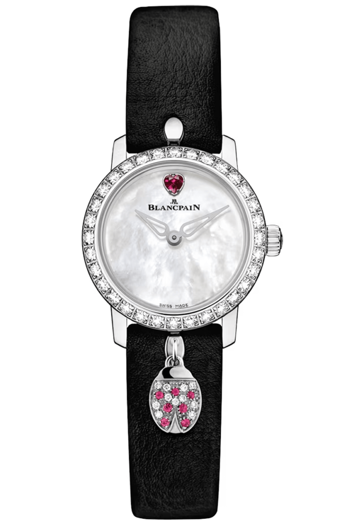 Blancpain Ladybird Ultraplate Mother of Pearl White Gold Diamond Ladies Watch photo 1