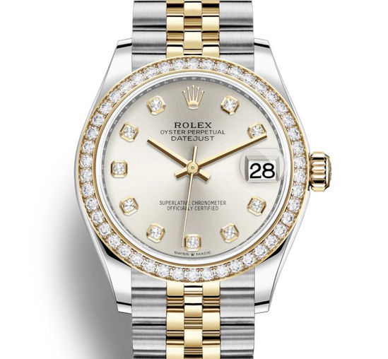 Rolex Datejust 31 Mother of Pearl Diamond Ladies Watch - photo