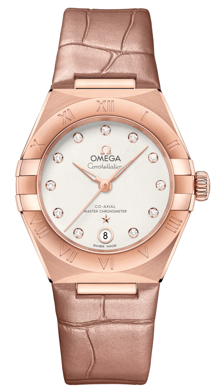 Omega Constellation Co-Axial Master Chronometer 29mm Sedna Gold Beige Ladies Watch photo 1